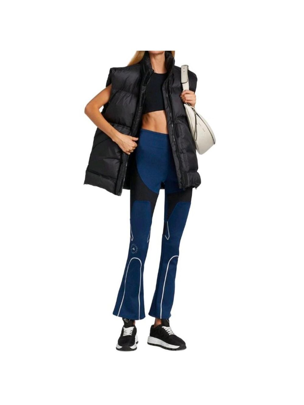 Adidas by Stella McCartney Knitmix Flare Leggings Small - Picture 3 of 11